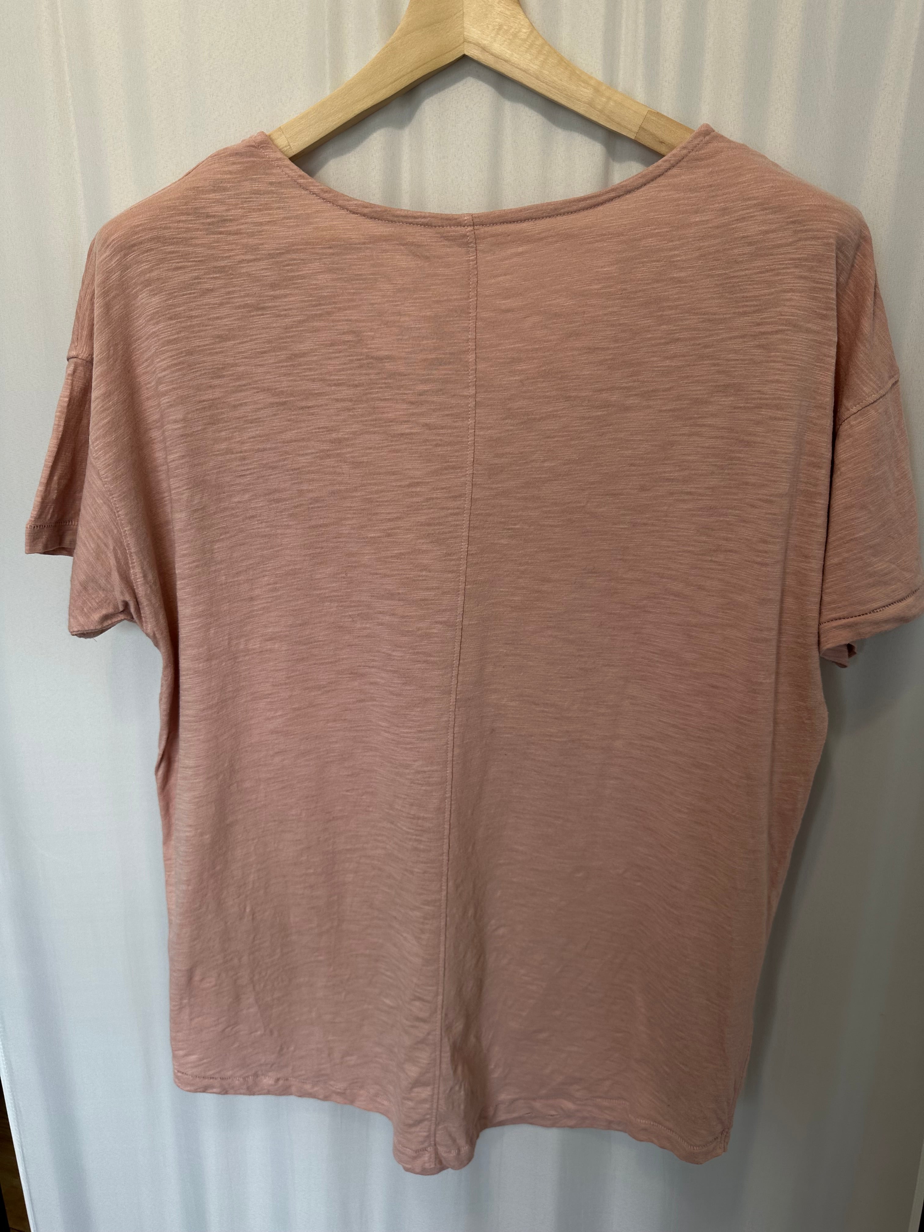 t-shirt z guzikami knox rose
