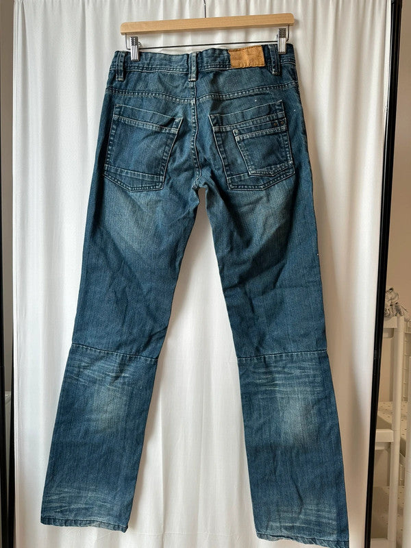 Mitch Division jeansy cargo vintage rozmiar M