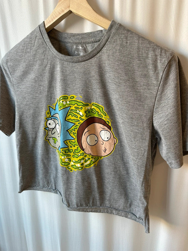 Rick i Morty top koszulka crop top
