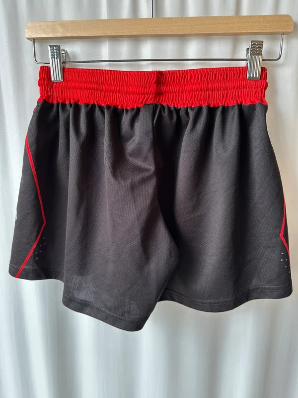Universal Lacrosse spodenki sportowe La Jolla Lacrosse czarne czerwone