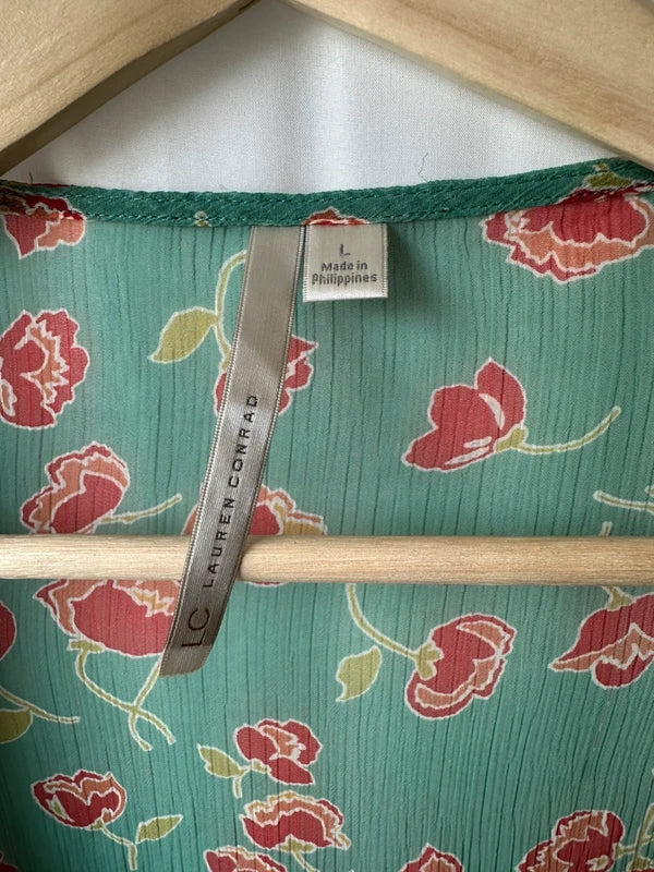 Lauren Conrad bluzka boho kwiaty