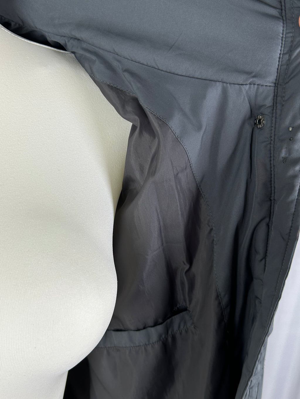 pikowana kurtka szara windfield 3xl