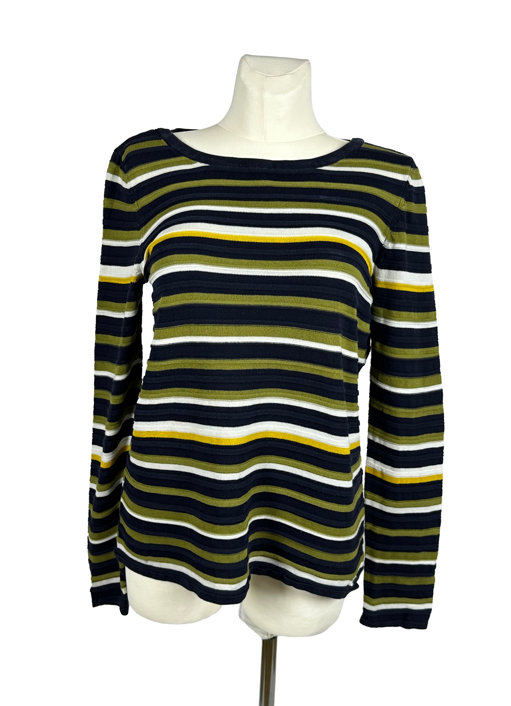 sweter w paski esprit bawełniany l/xl
